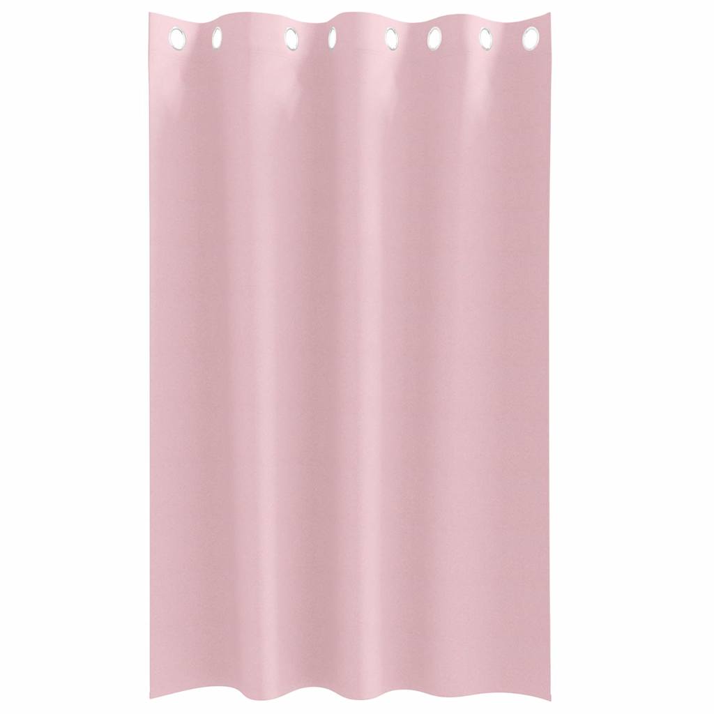 Zavjese za blackout s prstenovima 2 pcs Bebina roza