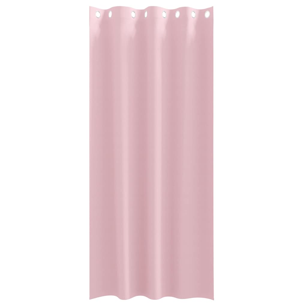 Zavjese za blackout s prstenovima 2 pcs Bebina roza