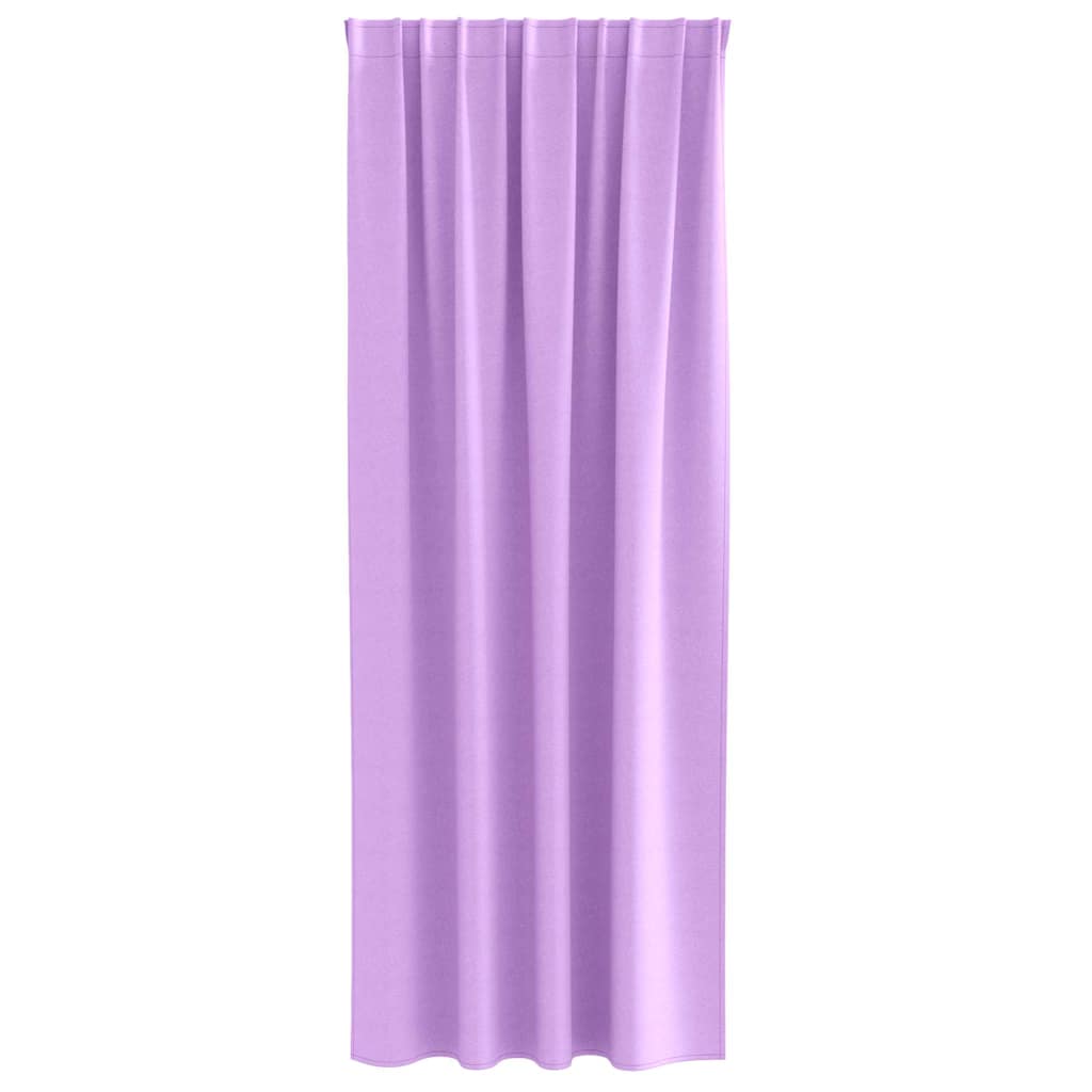 Zavjese za blackout s prstenovima 2 pcs Ljubičasta 260 x 140 cm