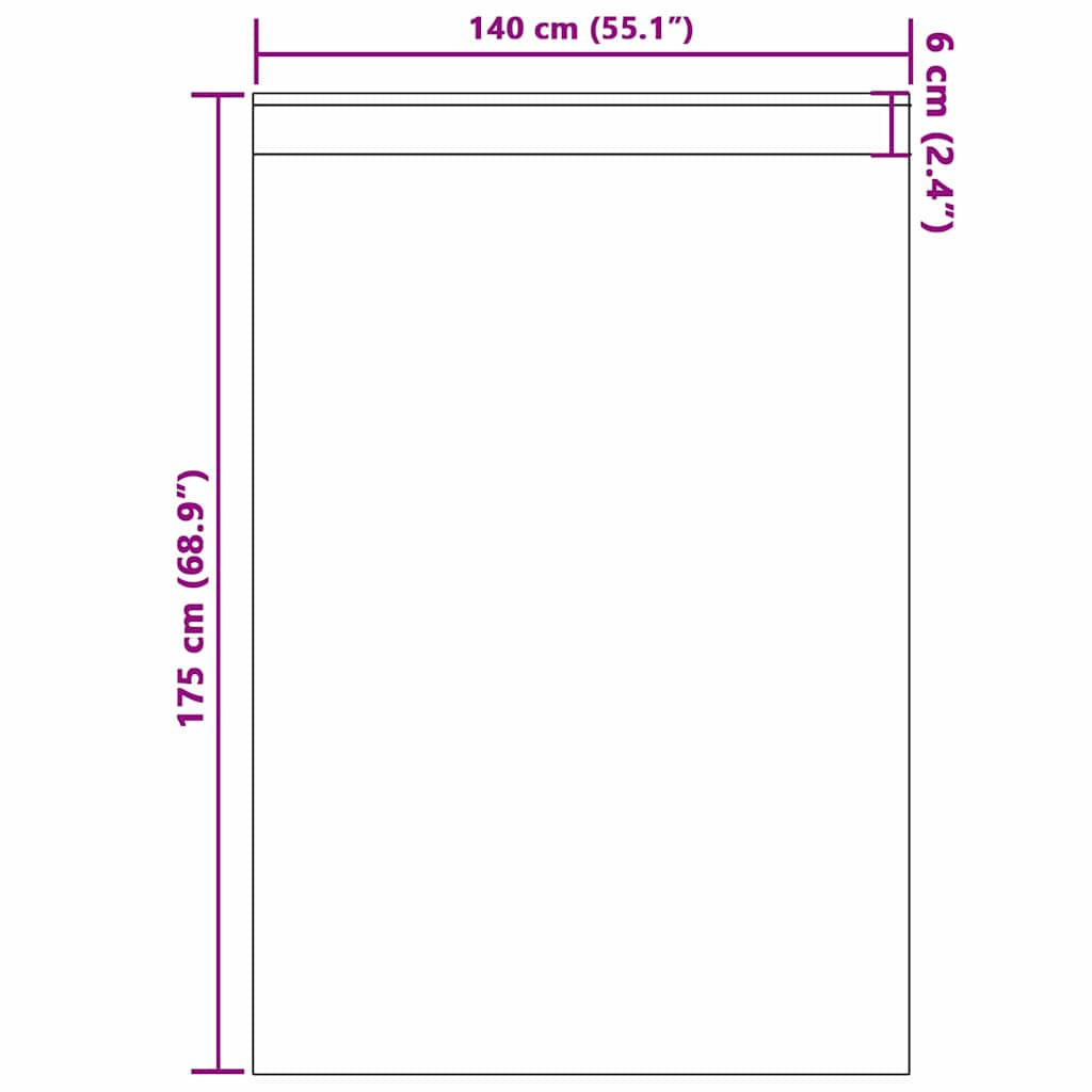 Zavjese za blackout s prstenovima 2 pcs Zelena 175 x 140 cm