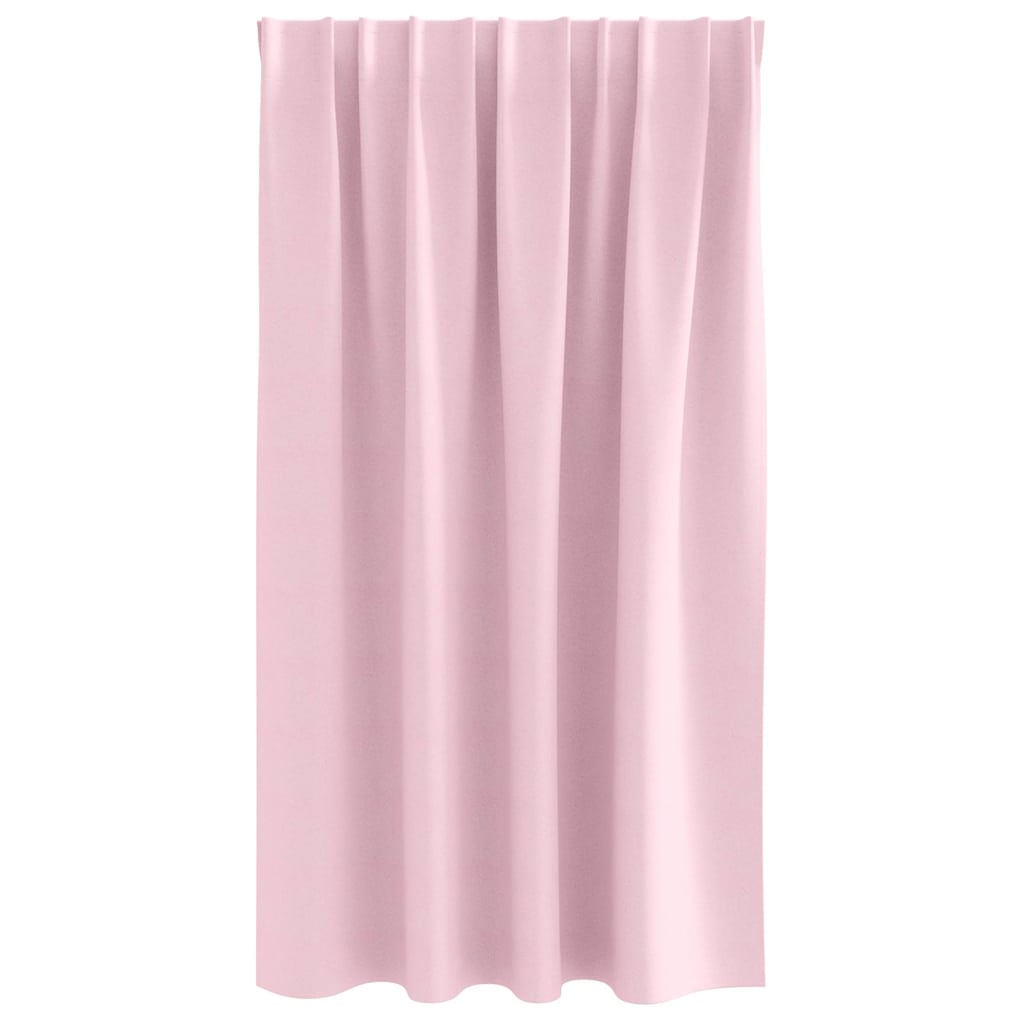 Zavjese za blackout s prstenovima 2 pcs Bebina roza
