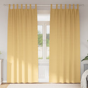 Zavjese za blackout s prstenovima 2 kom. Bež 225 x 140 cm