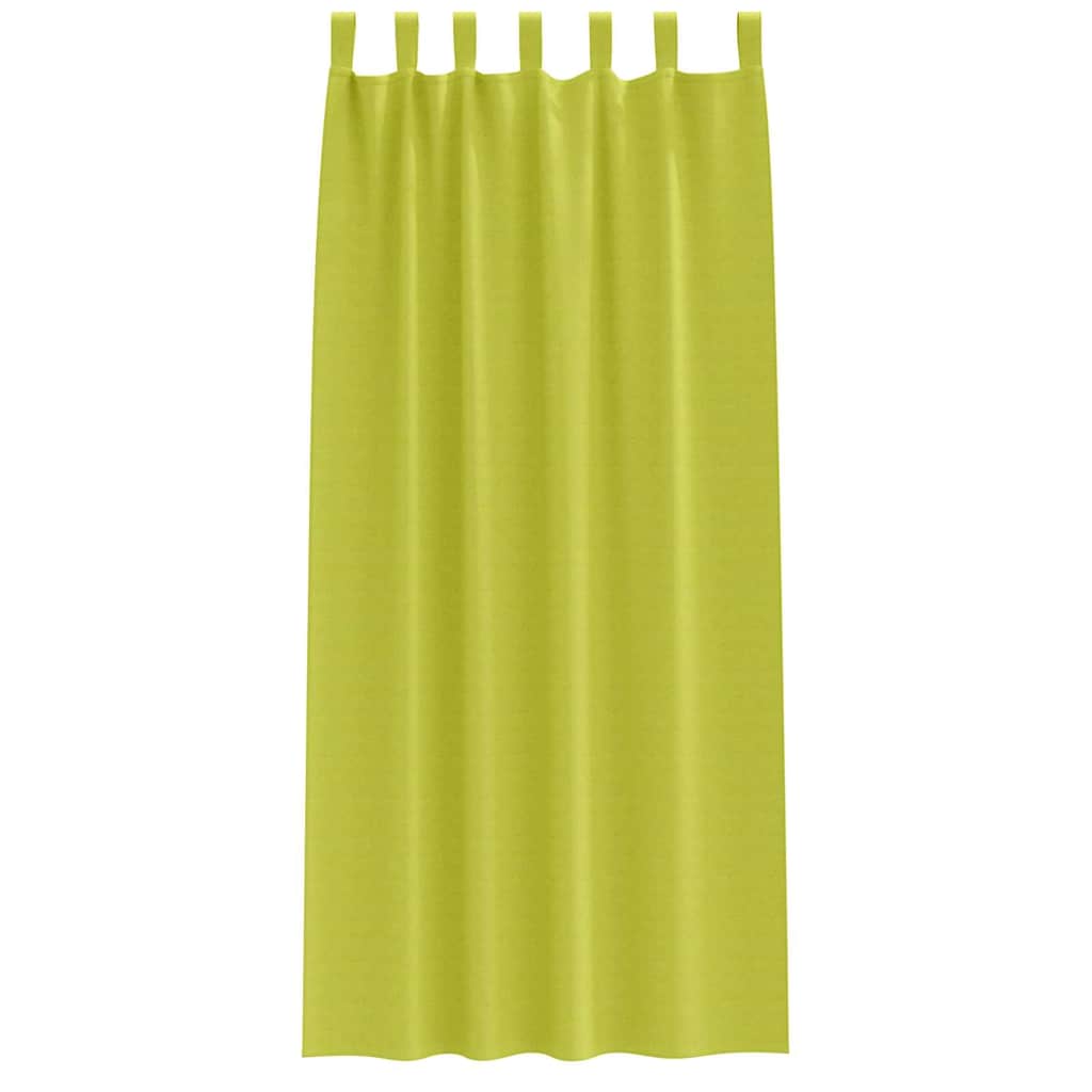 Zavjese za blackout s prstenovima 2 pcs Zelena 225 x 140 cm