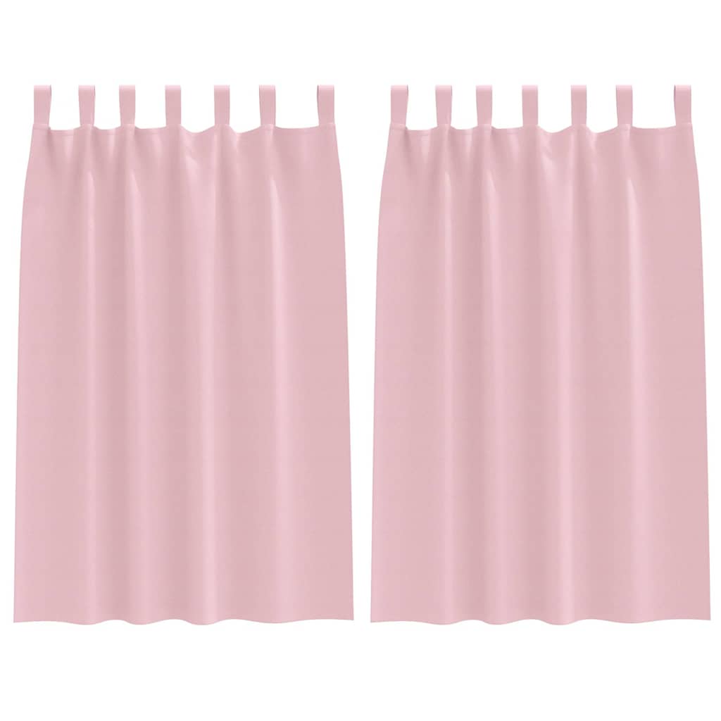 Zavjese za blackout s prstenovima 2 pcs Bebina roza