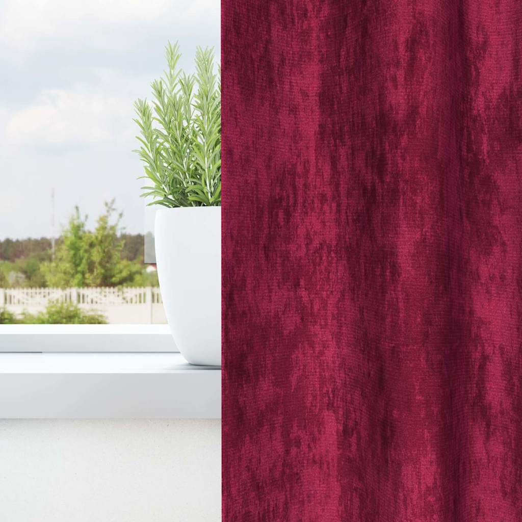 Baršunaste zavjese 2 pcs boja crnog vina 245 x 140 cm Baršun