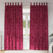 Baršunaste zavjese 2 pcs boja crnog vina 260 x 140 cm Baršun