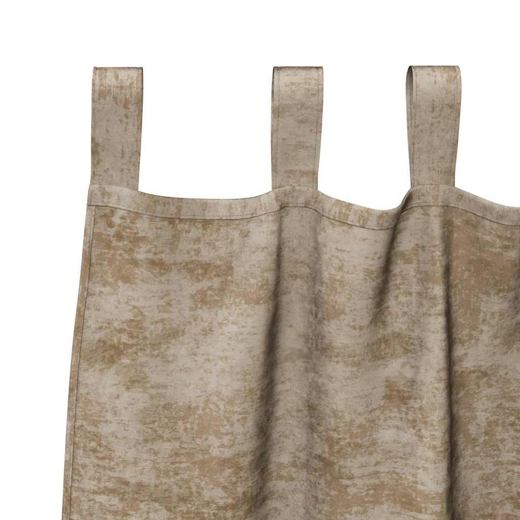 Baršunaste zavjese 2 pcs Šampanjca 175 x 140 cm Baršun