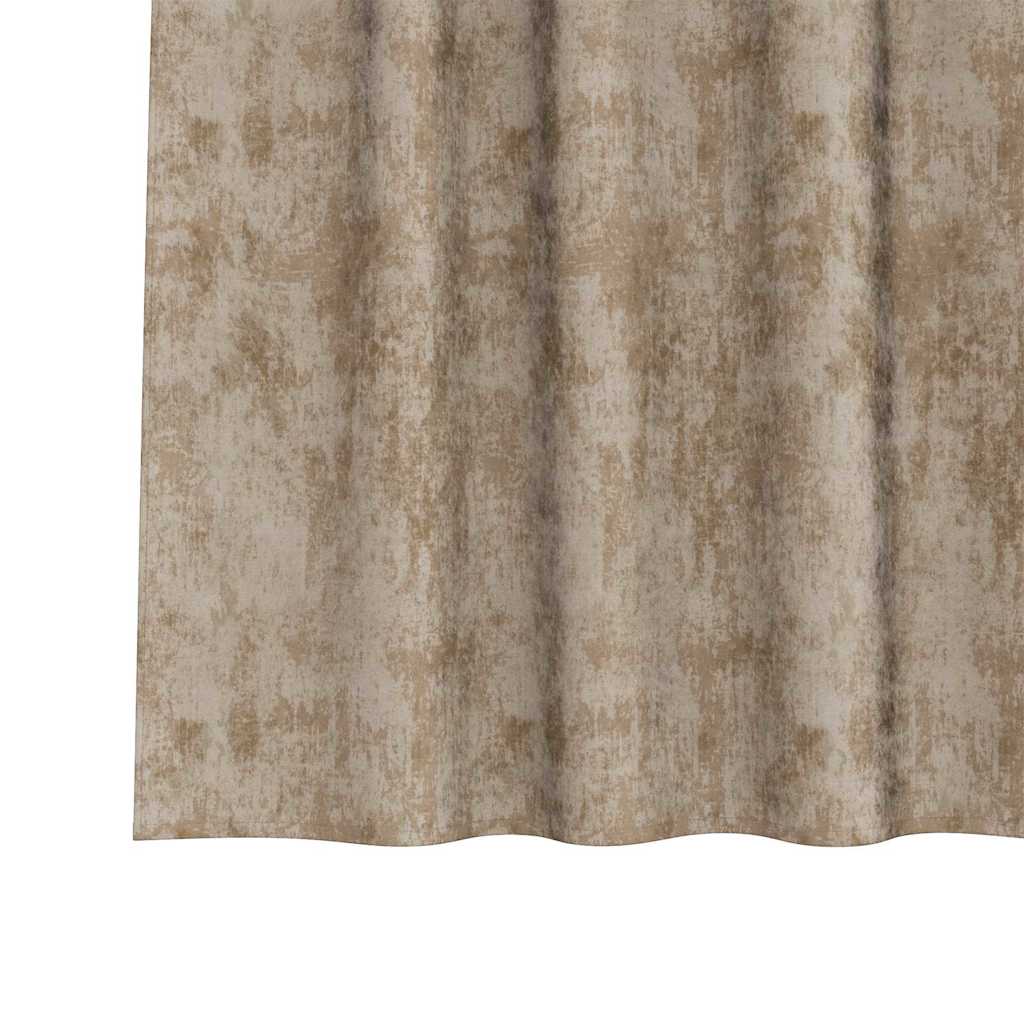 Baršunaste zavjese 2 pcs Šampanjca 260 x 140 cm Baršun