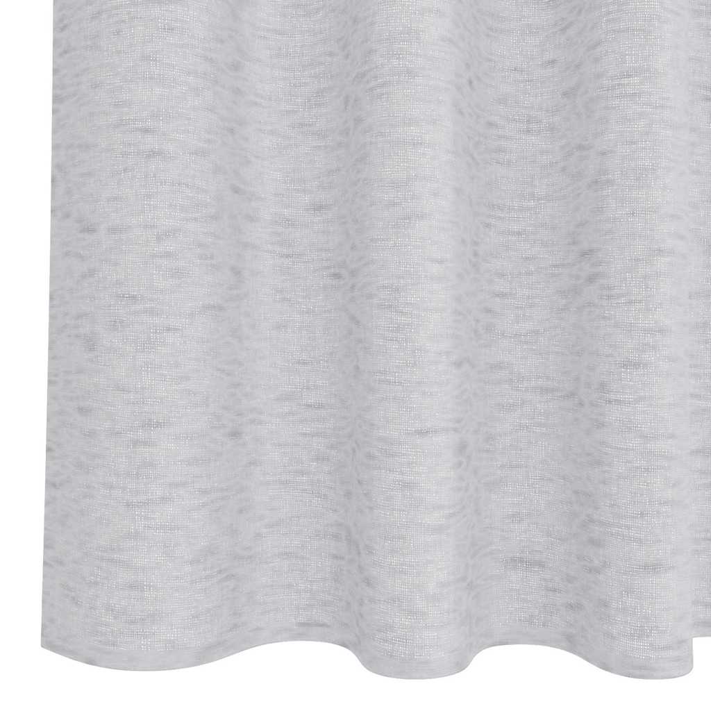 Voile zavjesa 2 pcs Svijetlo siva 140 x 140 cm Poliester