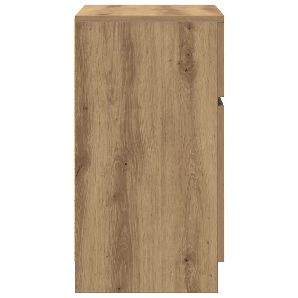 Noćni ormarić Artisan hrast 40x35x65 cm konstruirano drvo