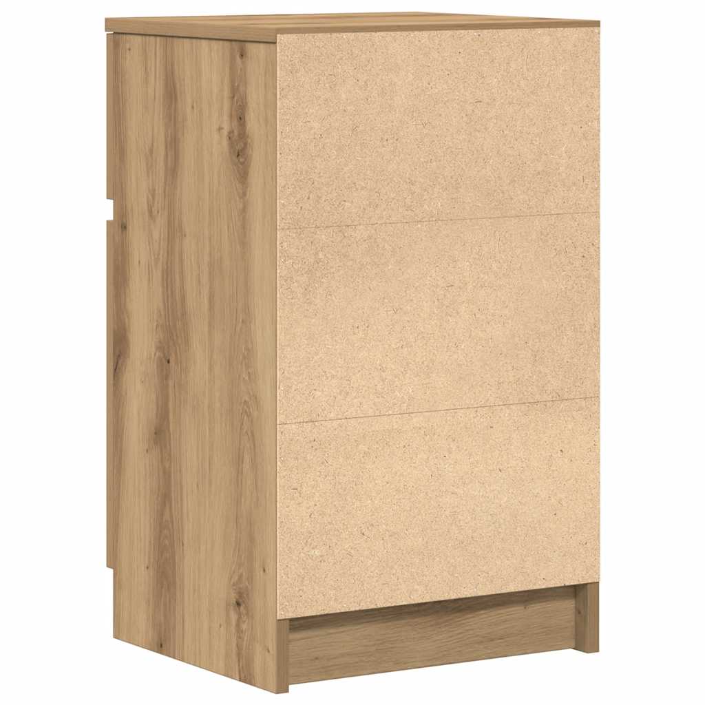 Noćni ormarić Artisan hrast 40x35x65 cm konstruirano drvo