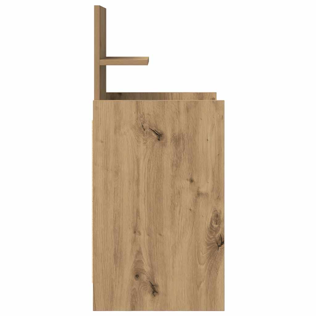 Noćni ormarići s 2 ladice 2 kom artisan hrast 38x34x80 cm