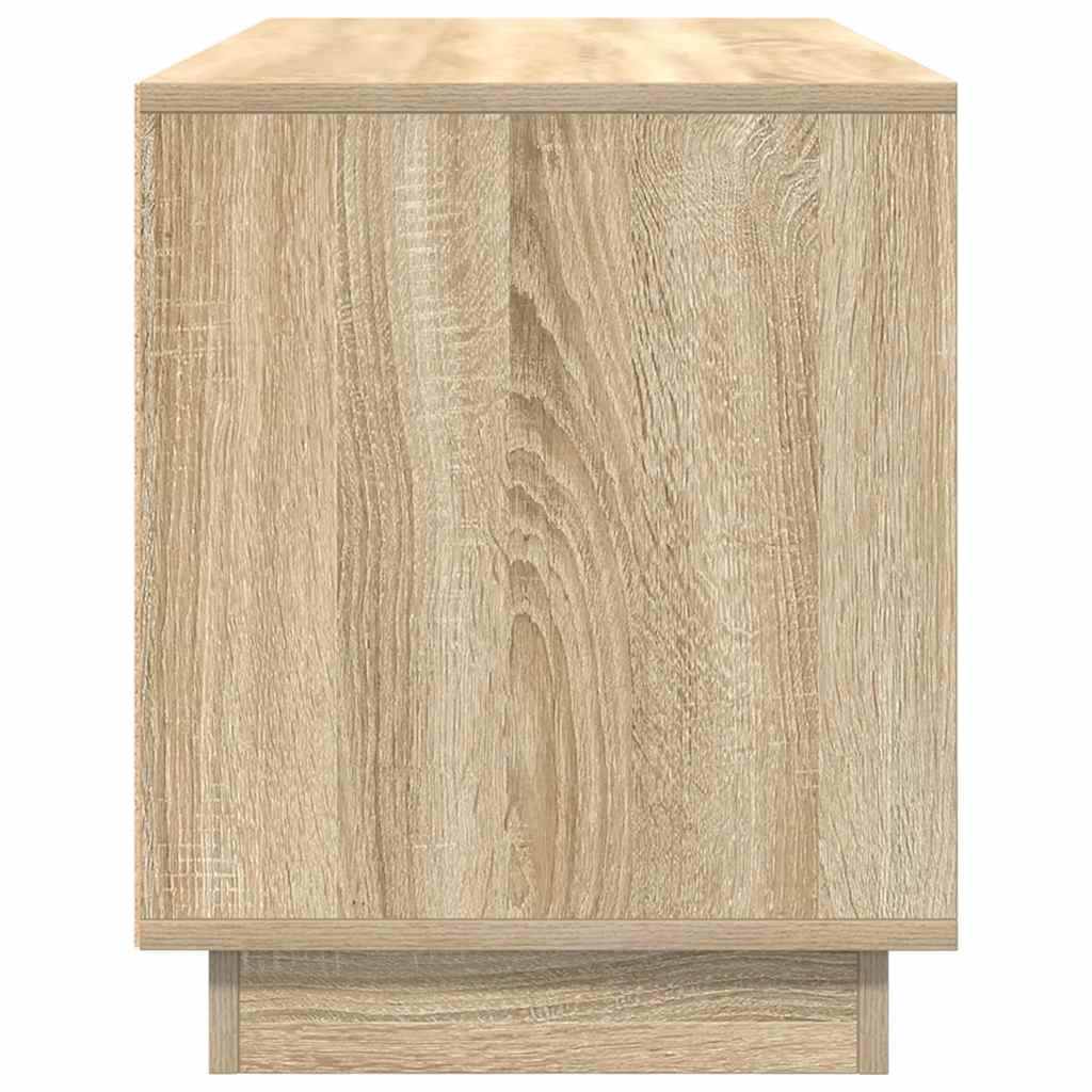 TV ormarić s LED svjetlima boja hrasta sonome 100x41x50 cm