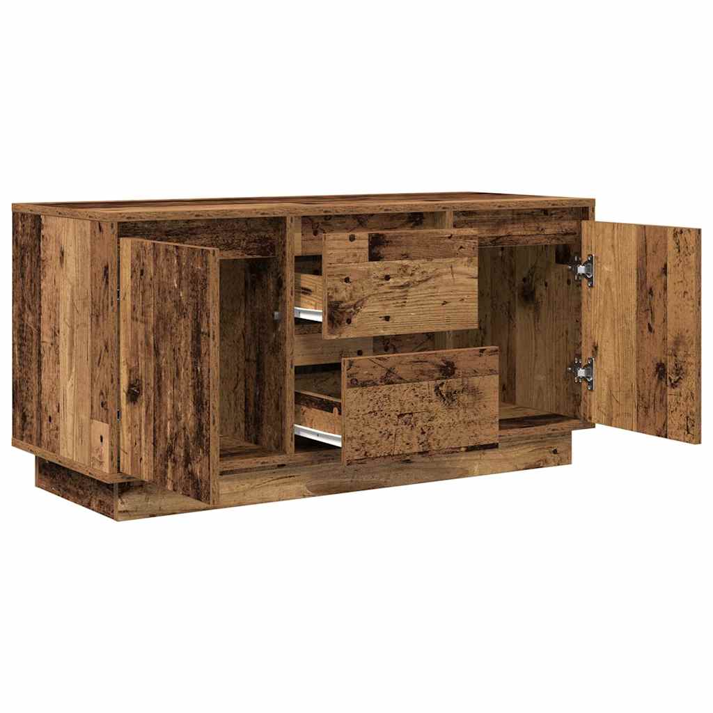 TV ormarići s LED svjetlima 2 kom boja drva 100x41x50 cm