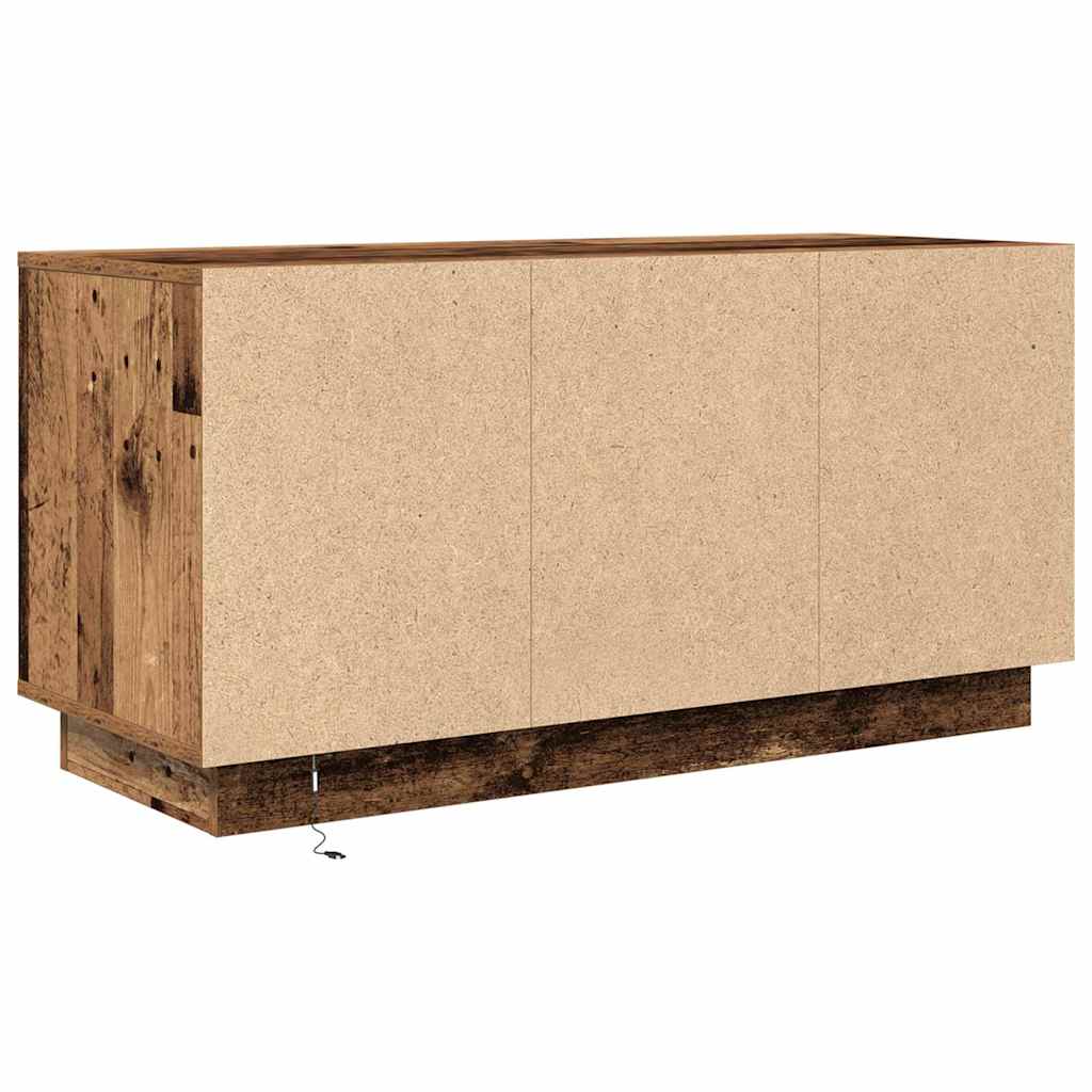 TV ormarići s LED svjetlima 2 kom boja drva 100x41x50 cm