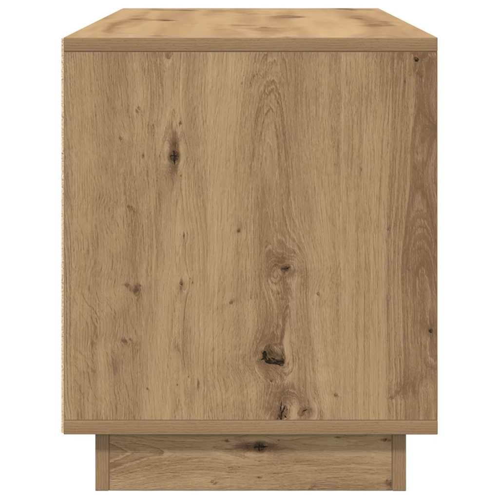 TV ormarić s LED svjetlima artisan hrast 100x41x50 cm