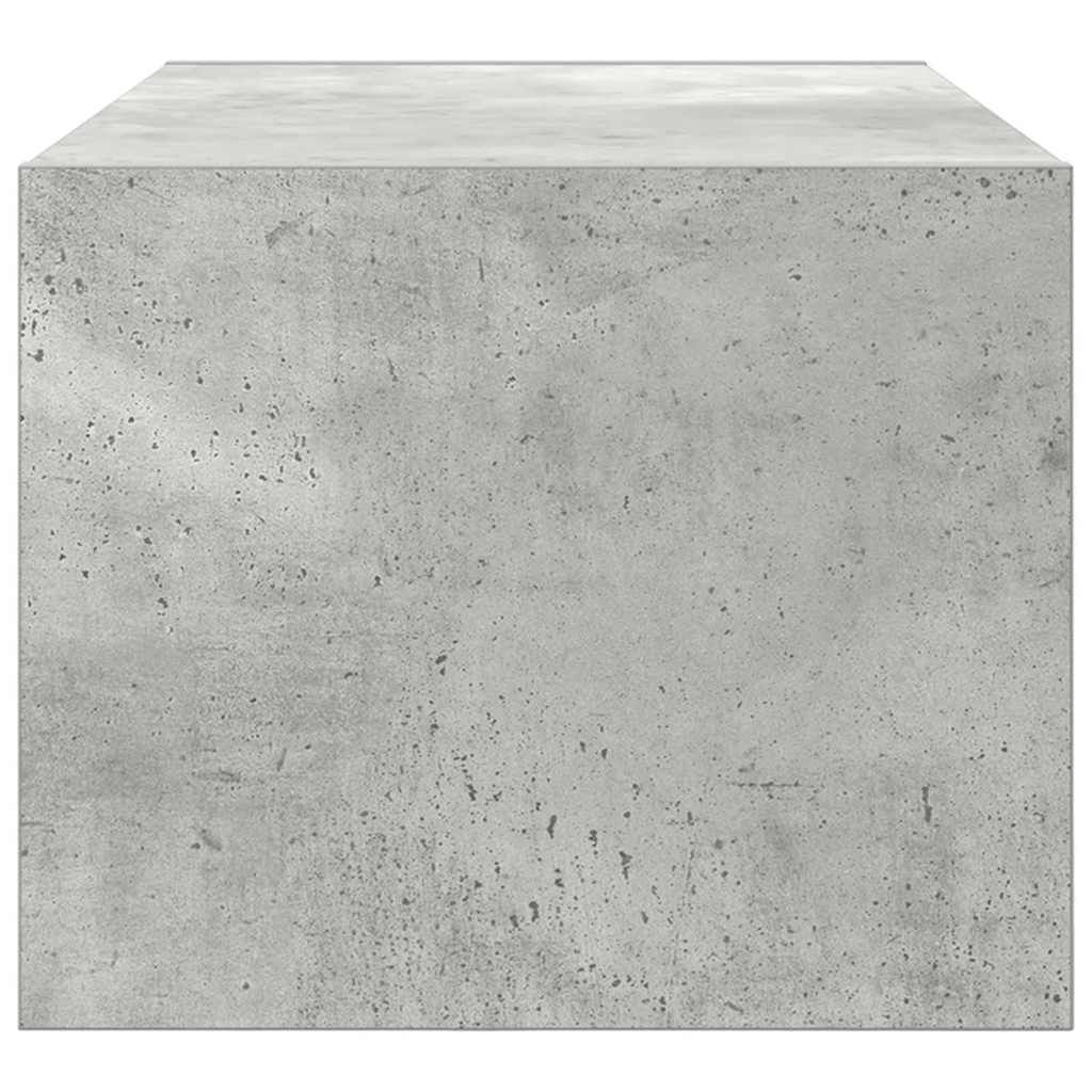TV ormarić boja betona 760x31x25,5 cm od konstruiranog drva
