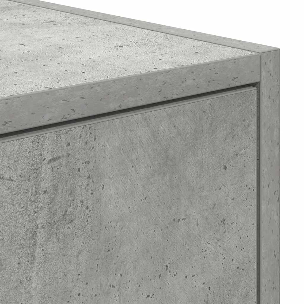 TV ormarić boja betona 760x31x25,5 cm od konstruiranog drva