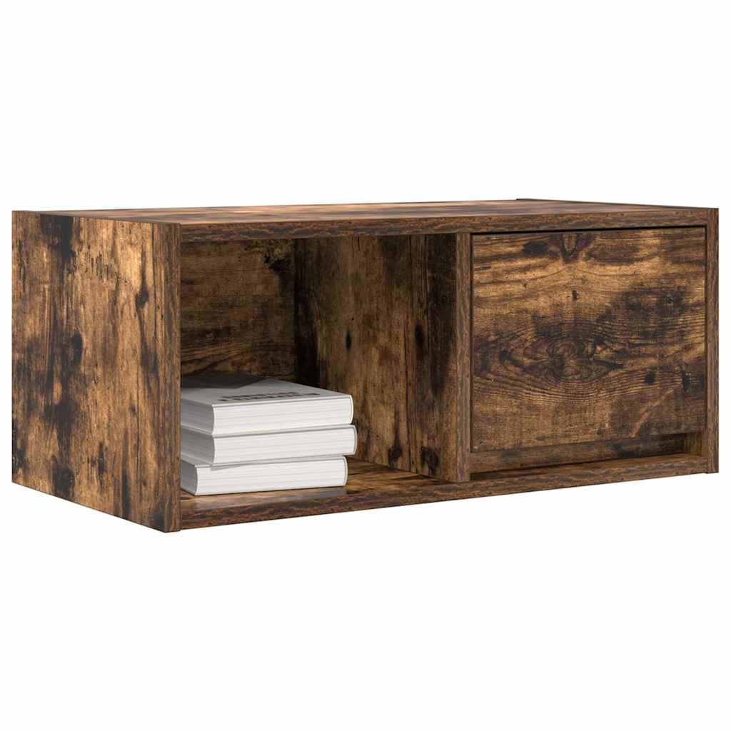 TV ormarić boja dimljenog hrasta 60x31x25,5cm konstruirano drvo