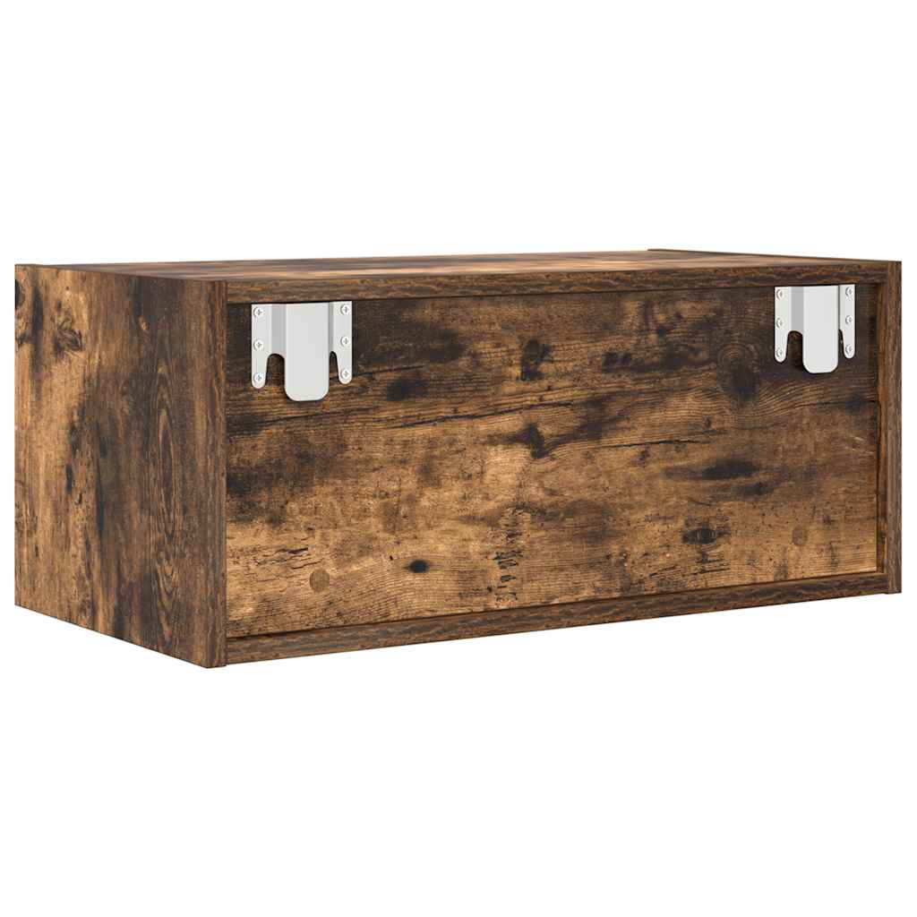 TV ormarić boja dimljenog hrasta 60x31x25,5cm konstruirano drvo