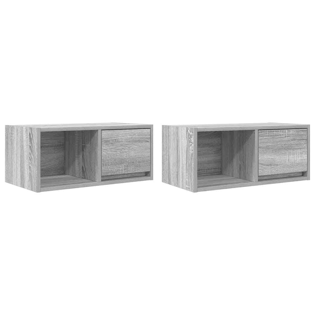 TV ormarići 2 kom hrast sonoma 60x31x25,5 cm konstruirano drvo