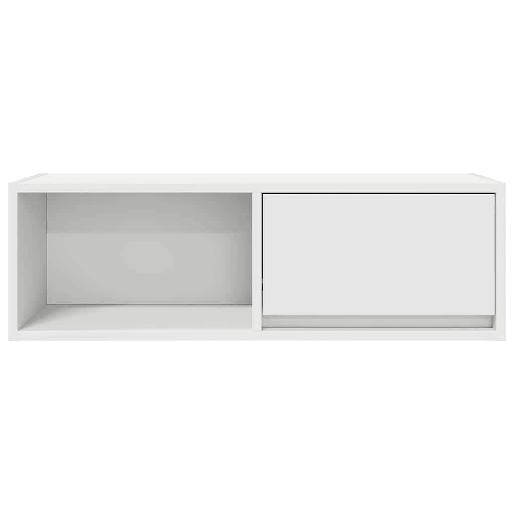 TV ormarić bijeli 80x31x25,5 cm od konstruiranog drva