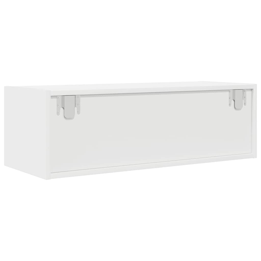 TV ormarić bijeli 80x31x25,5 cm od konstruiranog drva