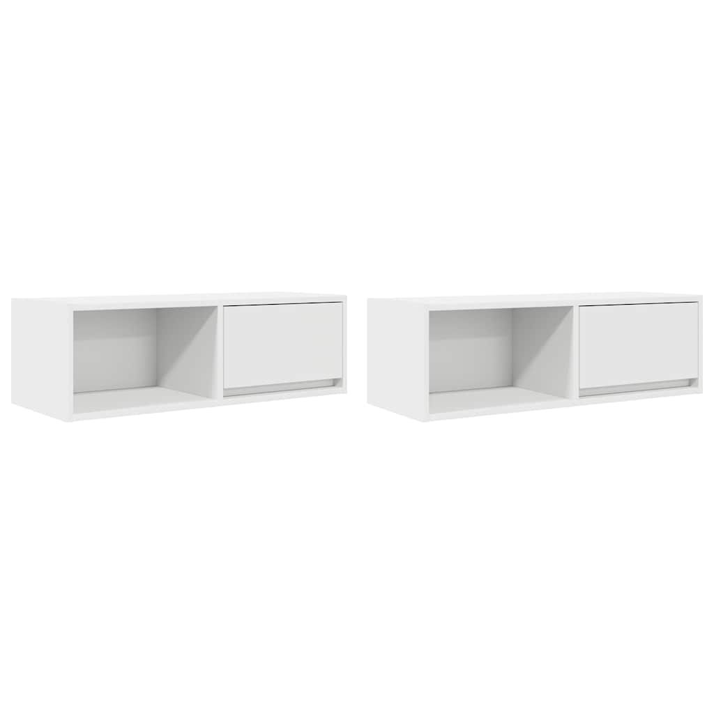 TV ormarići 2 kom bijeli 80x31x25,5 cm konstruirano drvo