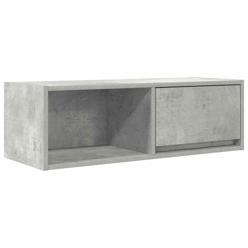 TV ormarić boja betona 80x31x25,5 cm od konstruiranog drva