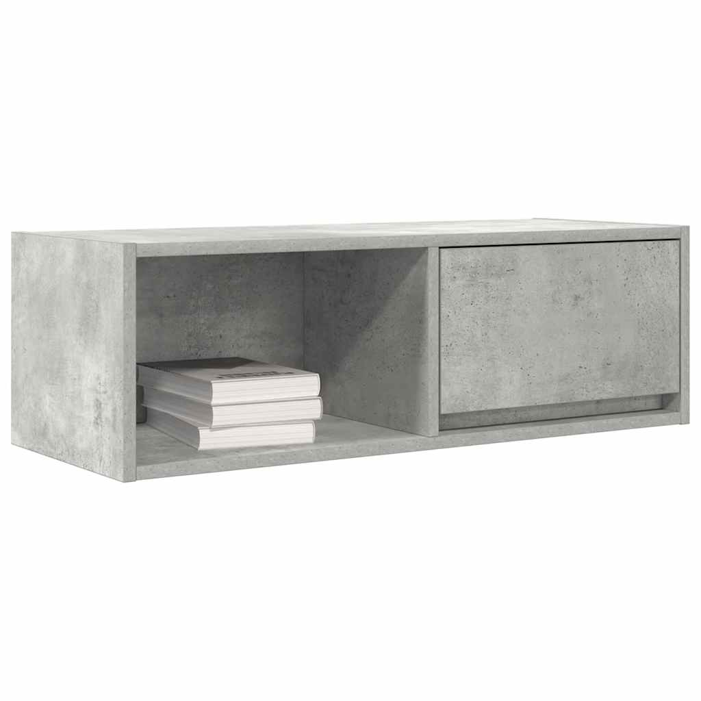TV ormarić boja betona 80x31x25,5 cm od konstruiranog drva