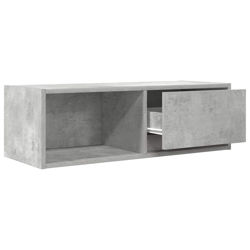 TV ormarić boja betona 80x31x25,5 cm od konstruiranog drva