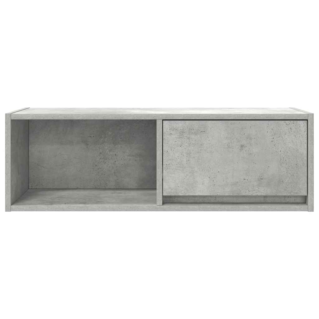 TV ormarić boja betona 80x31x25,5 cm od konstruiranog drva