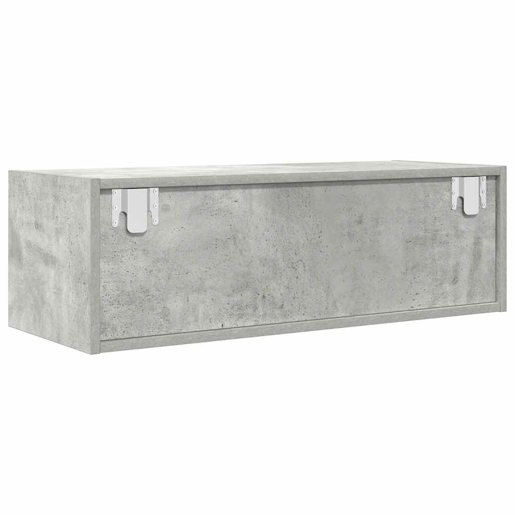 TV ormarić boja betona 80x31x25,5 cm od konstruiranog drva