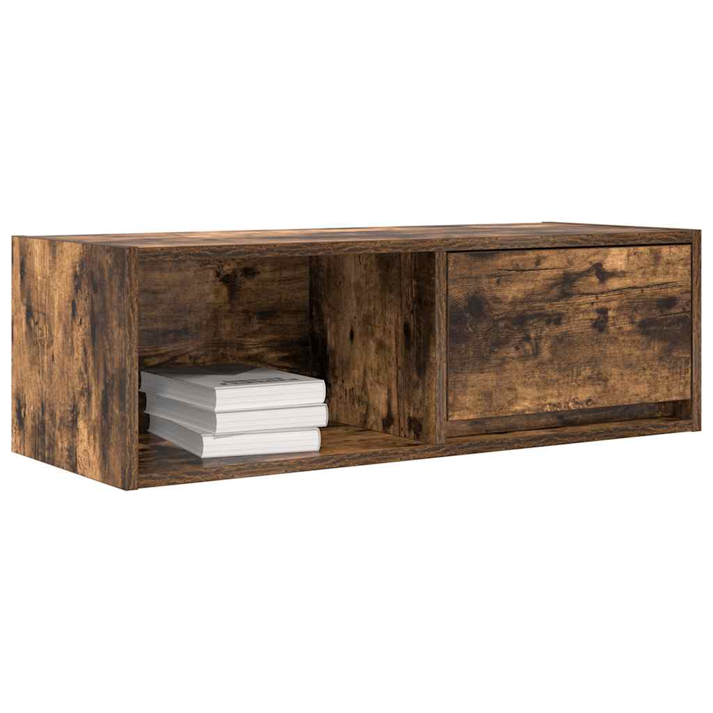 TV ormarići 2 kom boja dimljenog hrasta 80x31x25,5 cm drveni