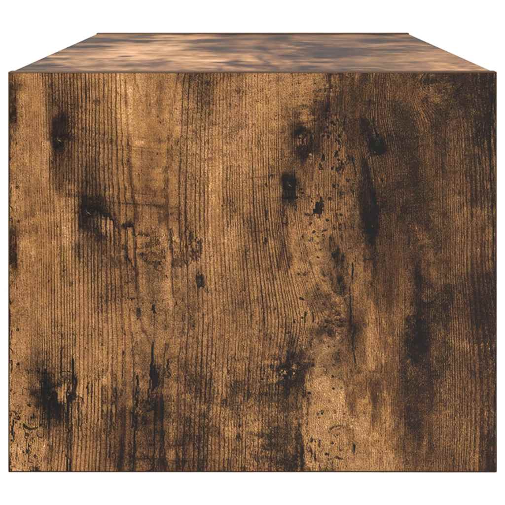 TV ormarići 2 kom boja dimljenog hrasta 80x31x25,5 cm drveni