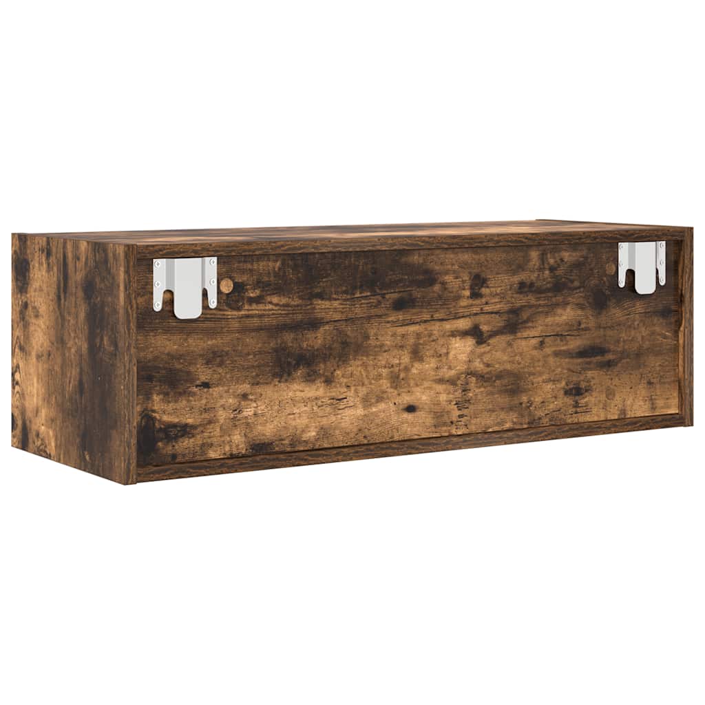 TV ormarići 2 kom boja dimljenog hrasta 80x31x25,5 cm drveni