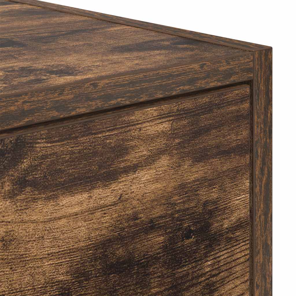 TV ormarići 2 kom boja dimljenog hrasta 80x31x25,5 cm drveni