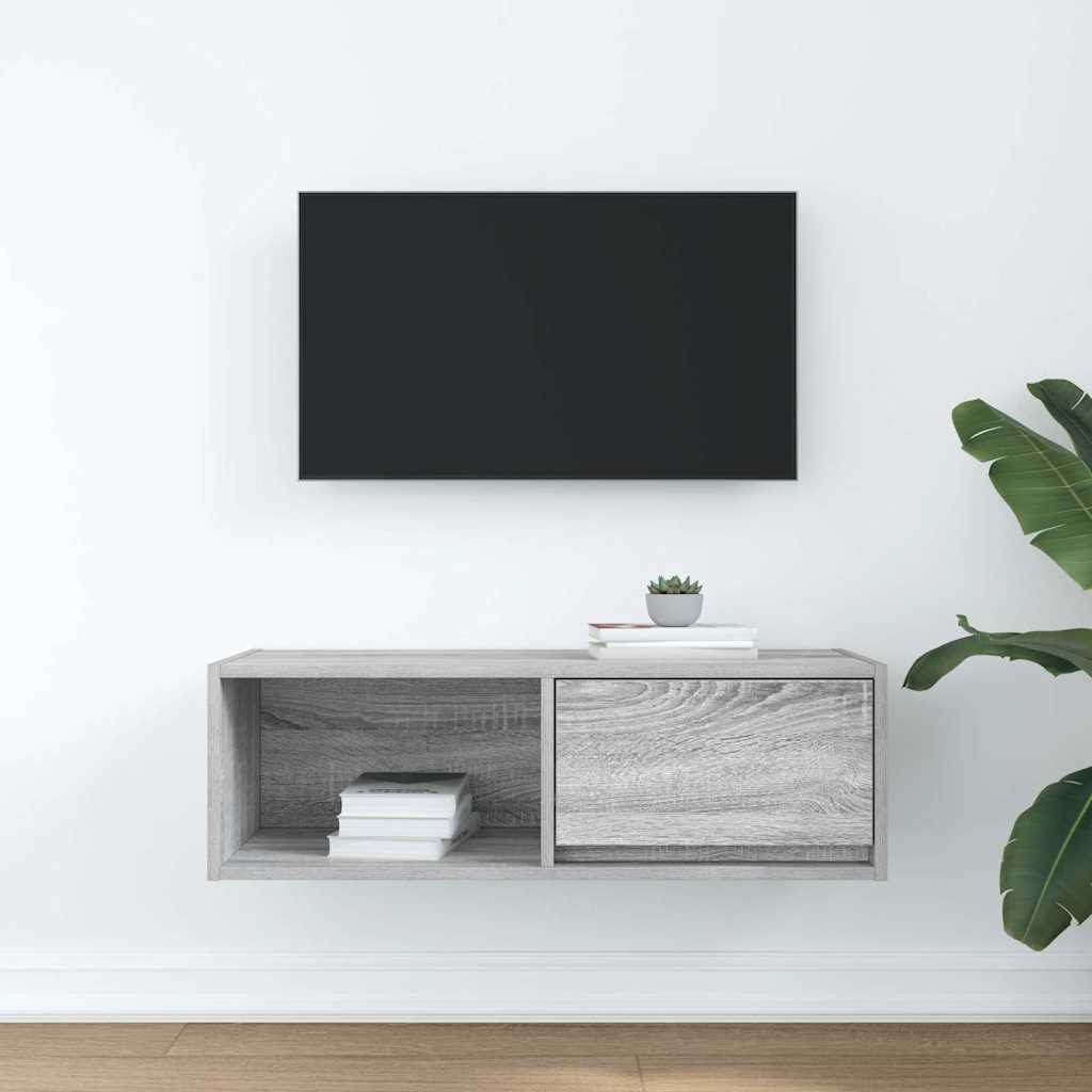 TV ormarić boja hrasta sonome 80x31x25,5 cm konstruirano drvo