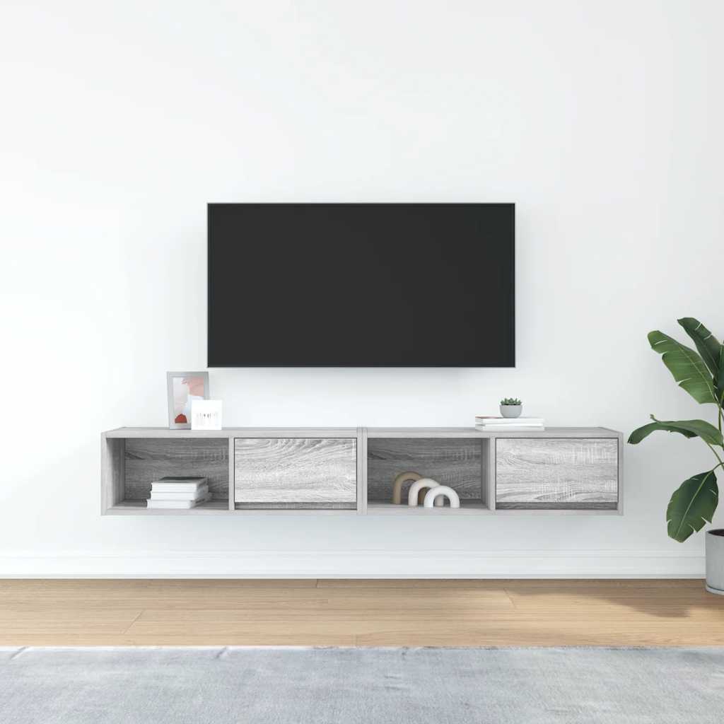 TV ormarići 2 kom hrast sonoma 80x31x25,5 cm konstruirano drvo