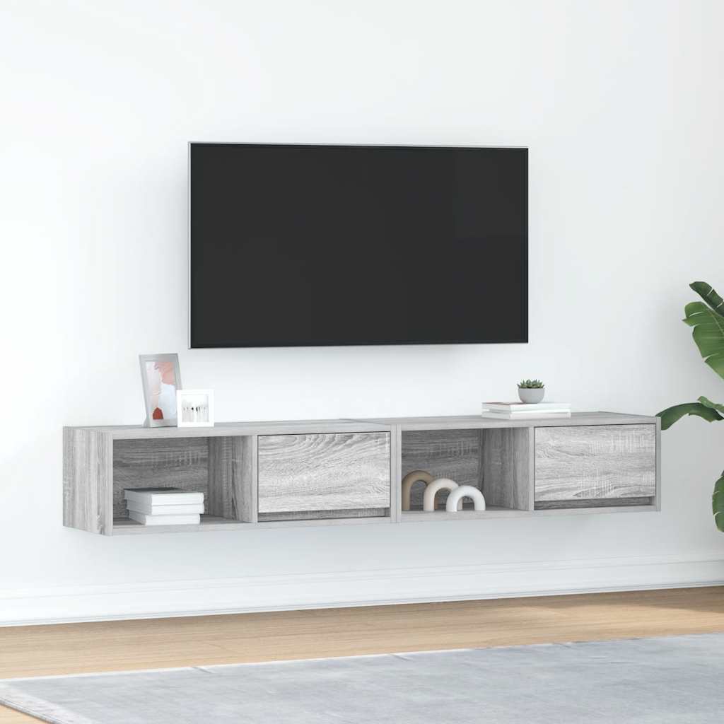 TV ormarići 2 kom hrast sonoma 80x31x25,5 cm konstruirano drvo