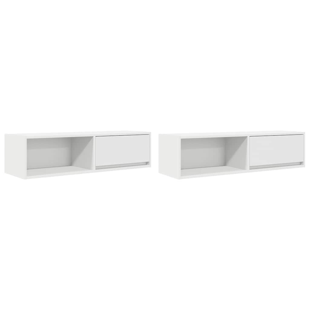 TV ormarići 2 kom bijeli 100x31x25,5 cm konstruirano drvo