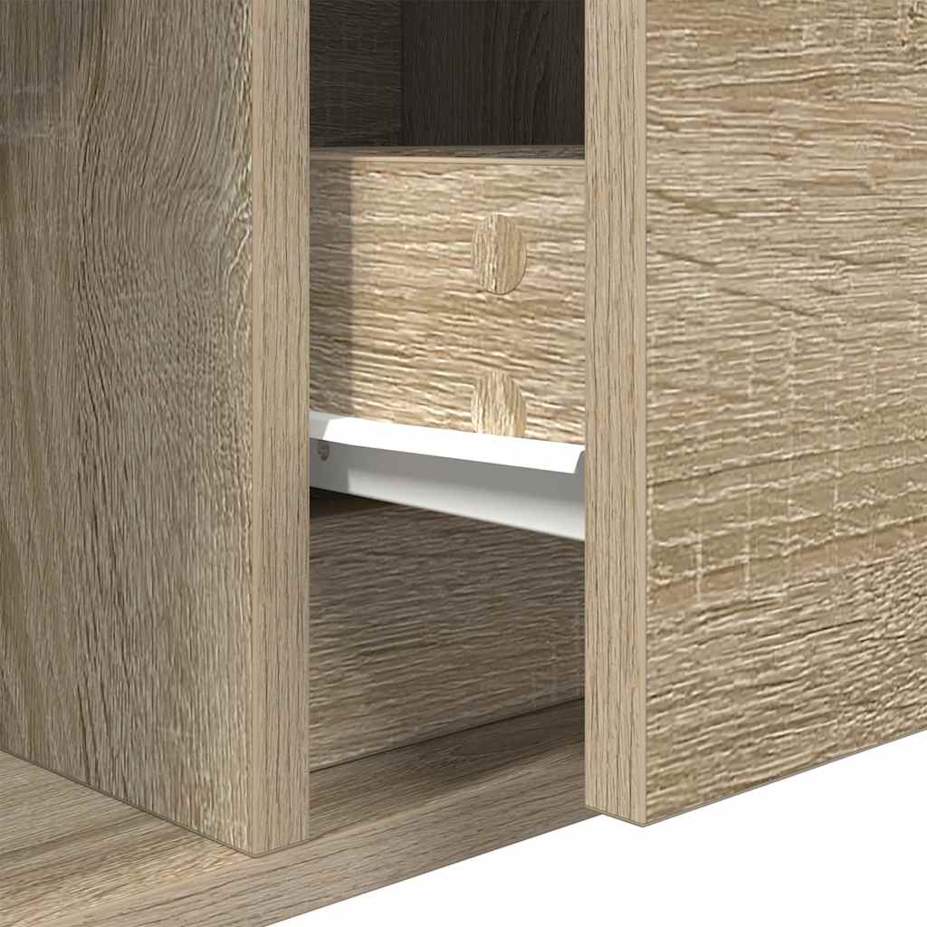 TV ormarić od iverice boja hrasta sonome 100x31x25,5 cm