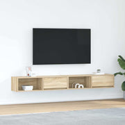 TV ormarići 2kom boja hrasta 100x31x25,5 cm konstruiranog drva
