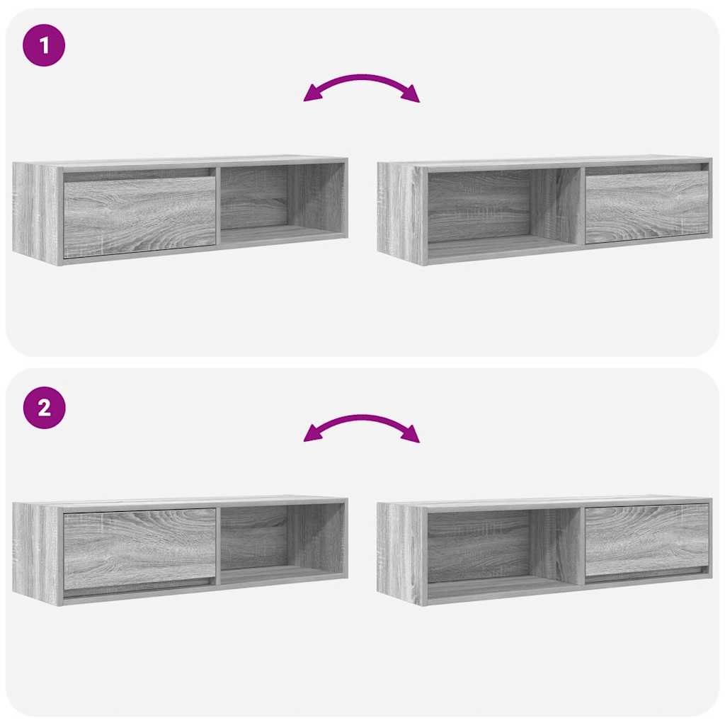 TV ormarići 2 kom hrast sonoma 100x31x25,5 cm konstruirano drvo