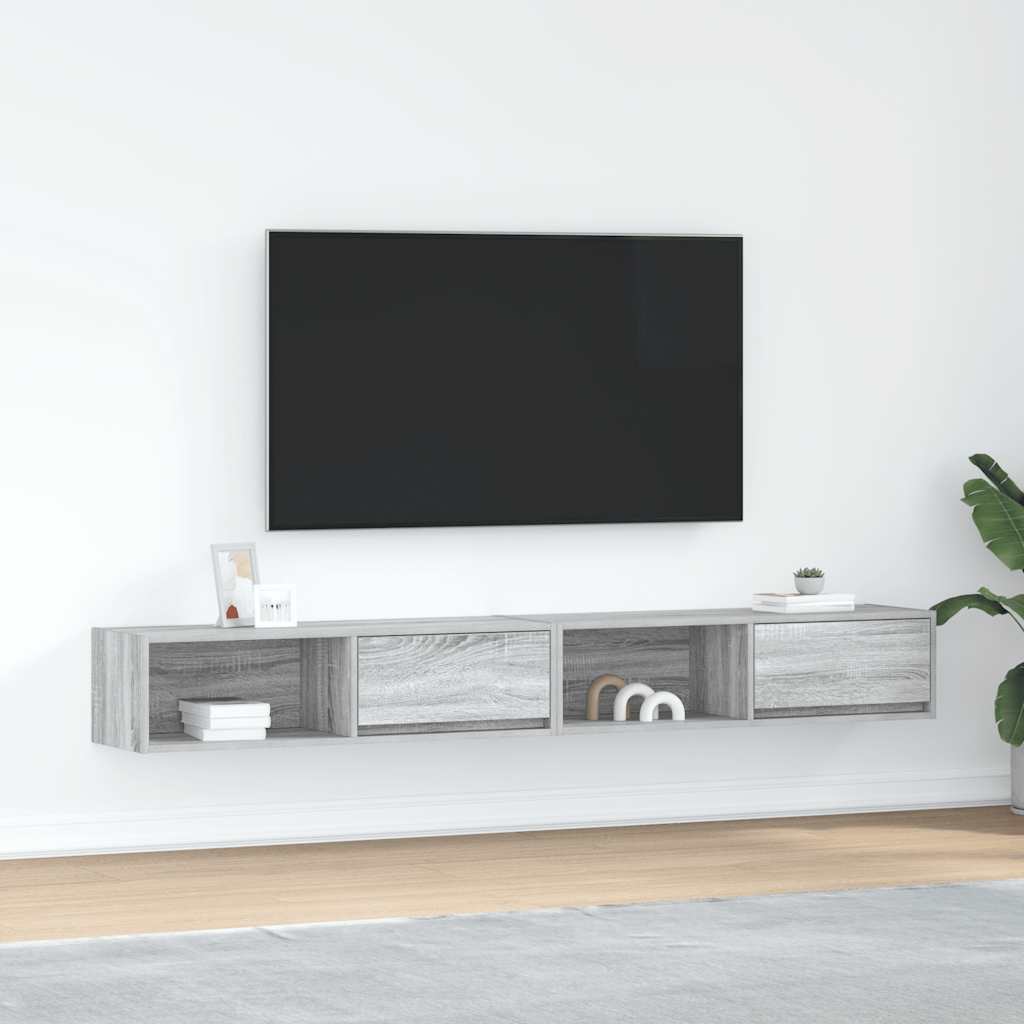 TV ormarići 2 kom hrast sonoma 100x31x25,5 cm konstruirano drvo