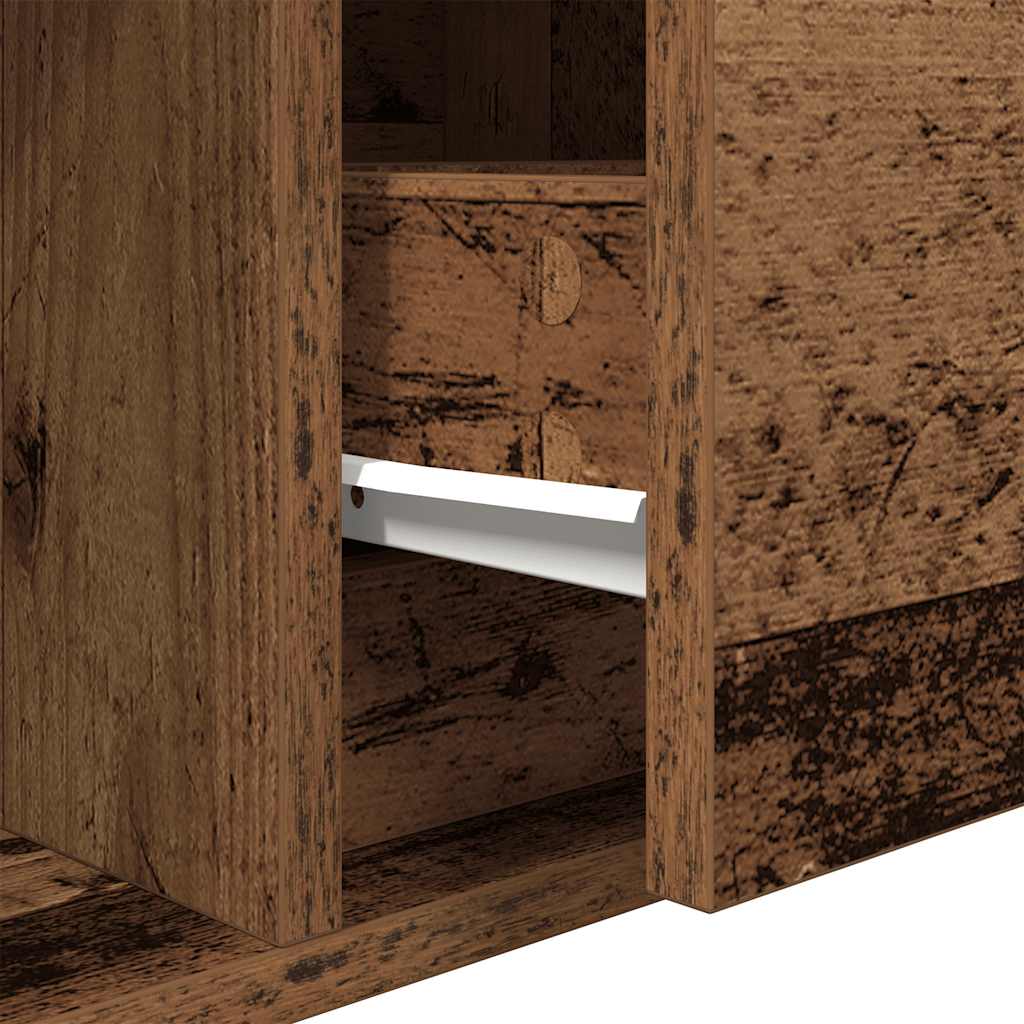 TV ormarići 2 kom staro drvo 100x31x25,5 cm konstruirano drvo