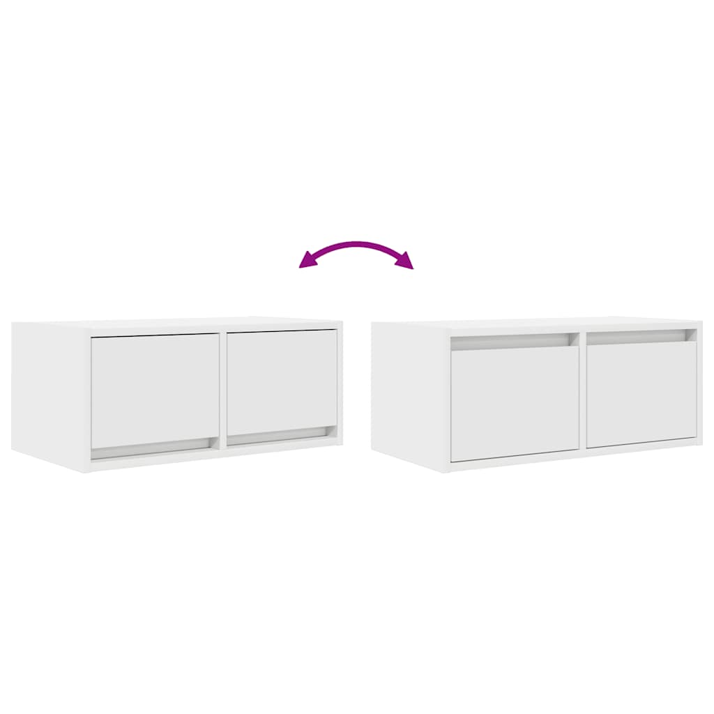 TV ormarić bijeli 60x31x25,5 m od konstruiranog drva
