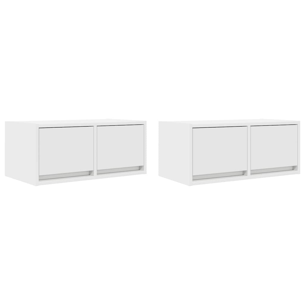 TV ormarići 2 kom bijeli 60x31x25,5 cm konstruirano drvo