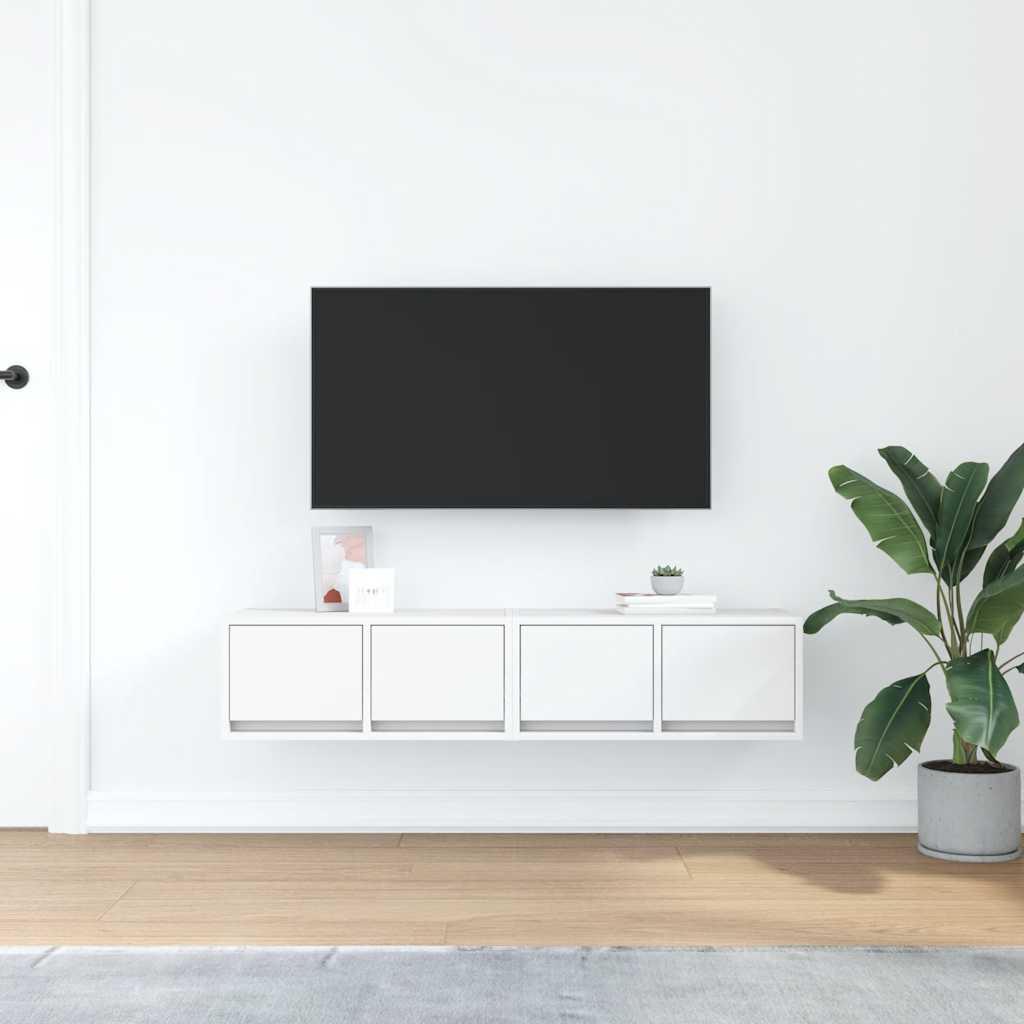 TV ormarići 2 kom bijeli 60x31x25,5 cm konstruirano drvo