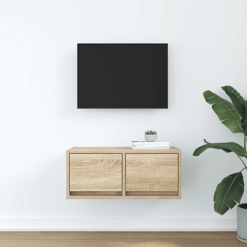 TV ormarić od iverice boja hrasta sonome 60x31x25,5 cm